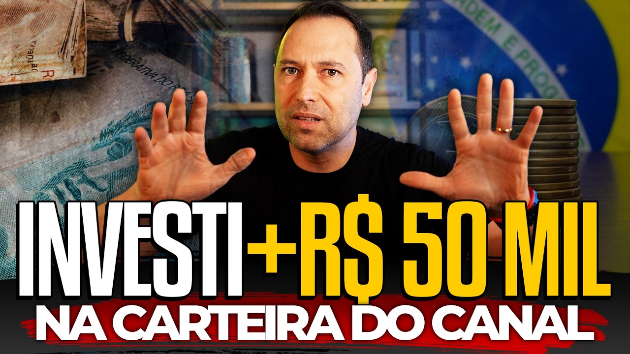 CARTEIRA DO CANAL +32% | INVESTI R$ 50.000 na RENDA FIXA (TESOURO IPCA+) na CARTEIRA DO APOSENTADO