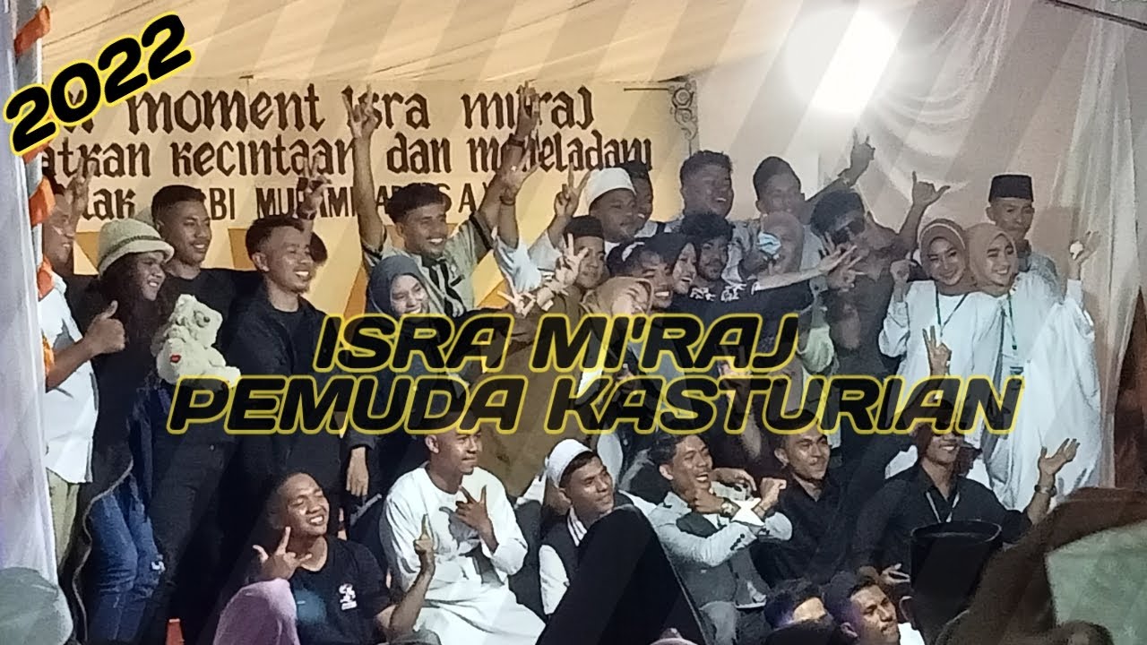 MOMENT ISRA MI'RAJ NABI MUHAMMAD SAW ( PEMUDAKASTURIAN )