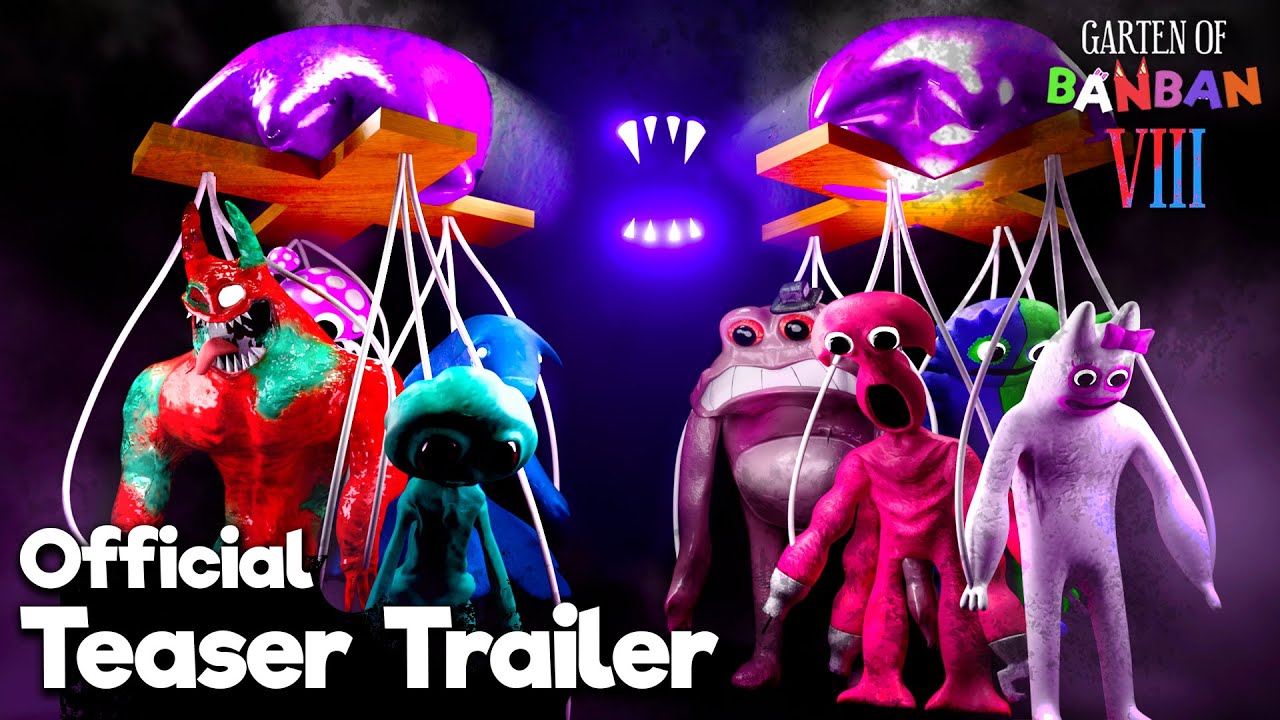 Garten of Banban 8 - Official Teaser Trailer (puppet)