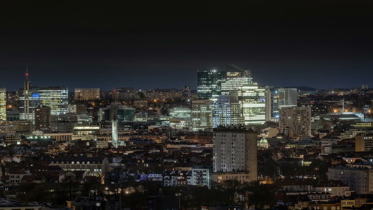 Skyline  Brussels   HD 1080p