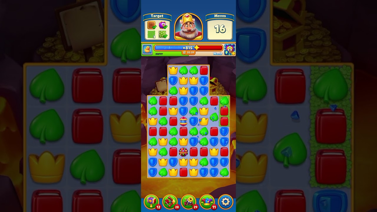 Royal Match Gameplay Walkthrough Level 486-490 Area 18
