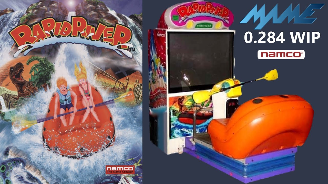Rapid River (Arcade) - Gameplay (MAME 0.284)
