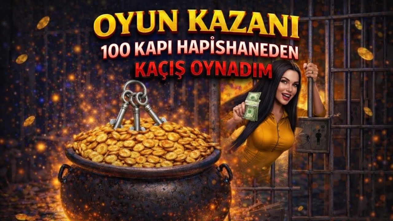 100 KAPI HAPİSHANEDEN KAÇIŞ OYNADIM ⛓️🏃🏻‍♀️⛓️ ACABA KAÇABİLDİM Mİ?🤔 OYUN KAZANI ⚗️