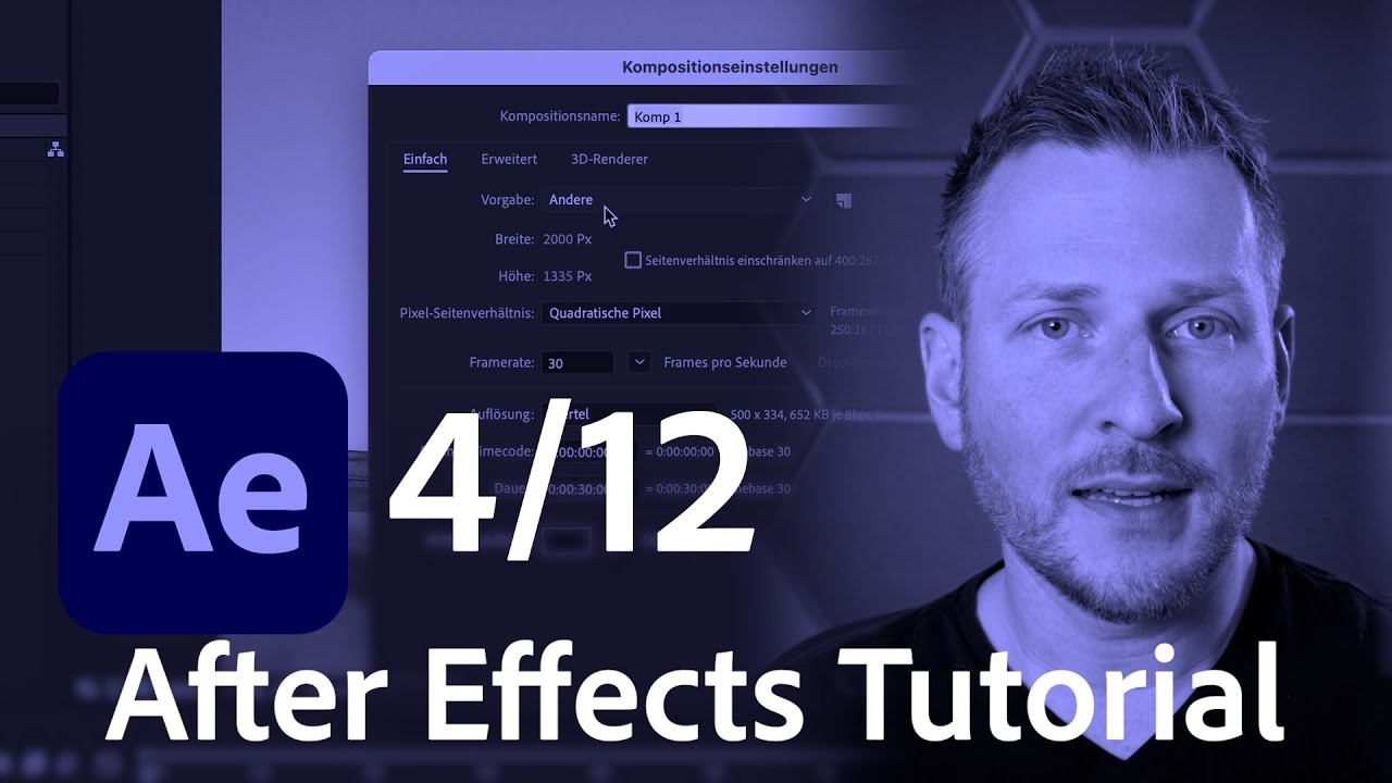 Kompositionen erstellen in After Effects - Beginner Tutorial / deutsch | Adobe DE