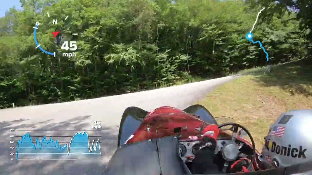 2025 Mt Equinox Hill Climb in a 1951 Allard K2.  New PR at 4:54!