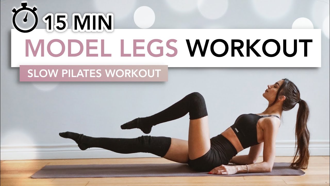 15 MIN MODEL LEGS PILATES WORKOUT | Пилатес для тонированных и стройных ног | Eylem Abaci