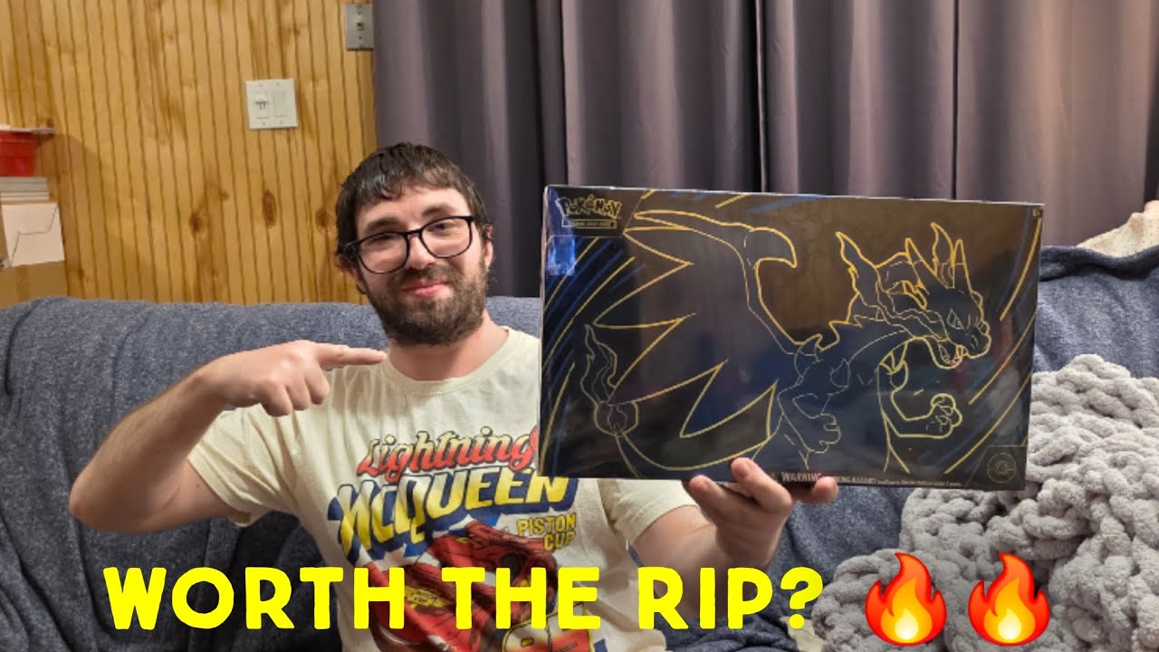 Ripping 18 booster packs from a Pokemon Charizard X UPC! 🔥🔥 #Pokemon 