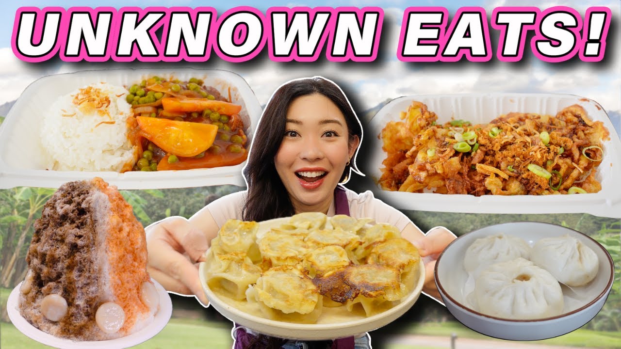 LOCAL Unknown Gems You'll Want To Try! || Honolulu, Hawaii