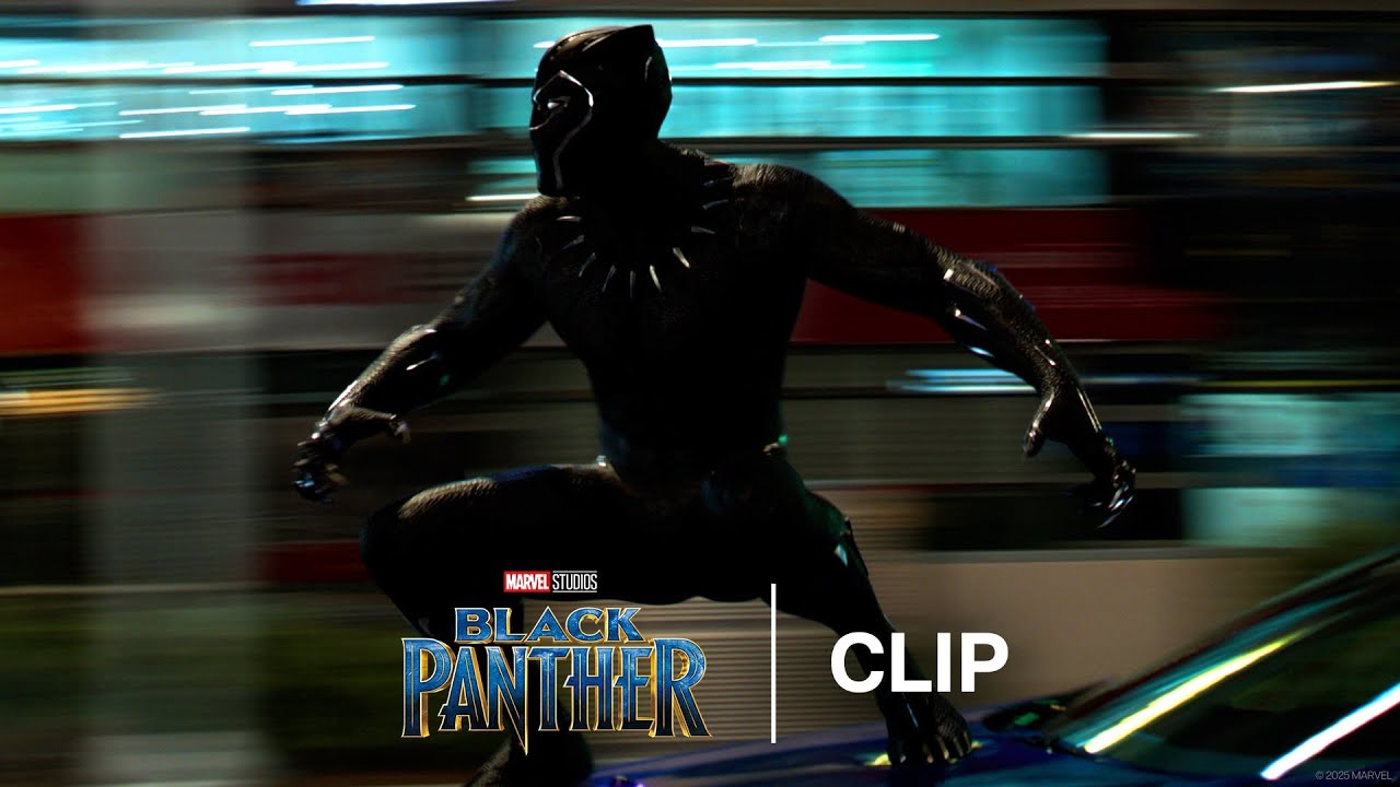Black Panther Car Chase | Official Clip