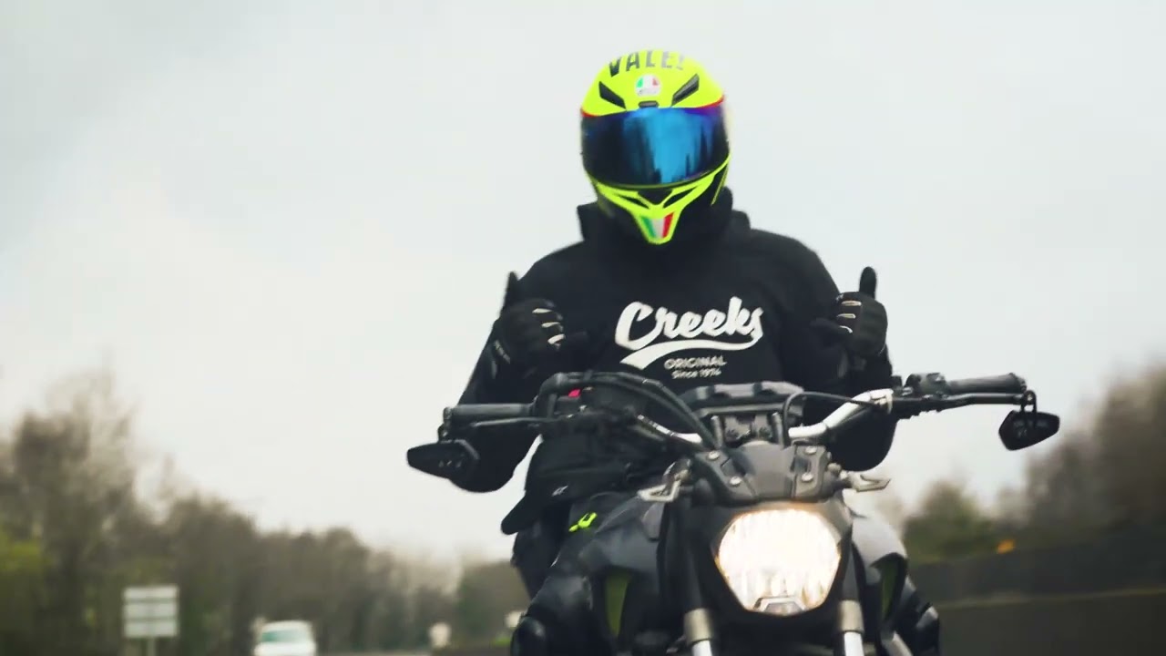 Yamaha mt-07 / honda CBR (4k)