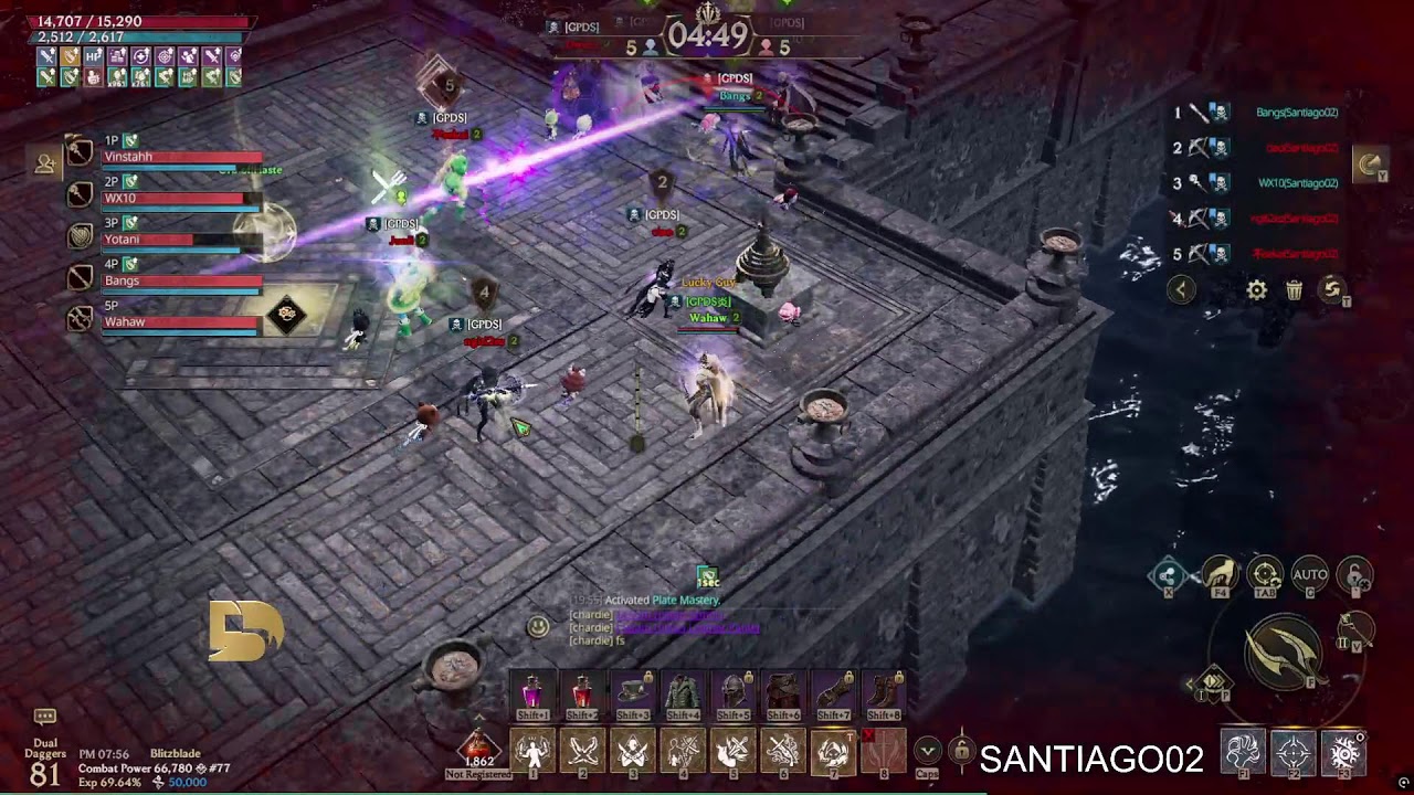 LORDNINE: INFINITE CLASS (Dual Dagger Main PvE + PvP Gameplay)