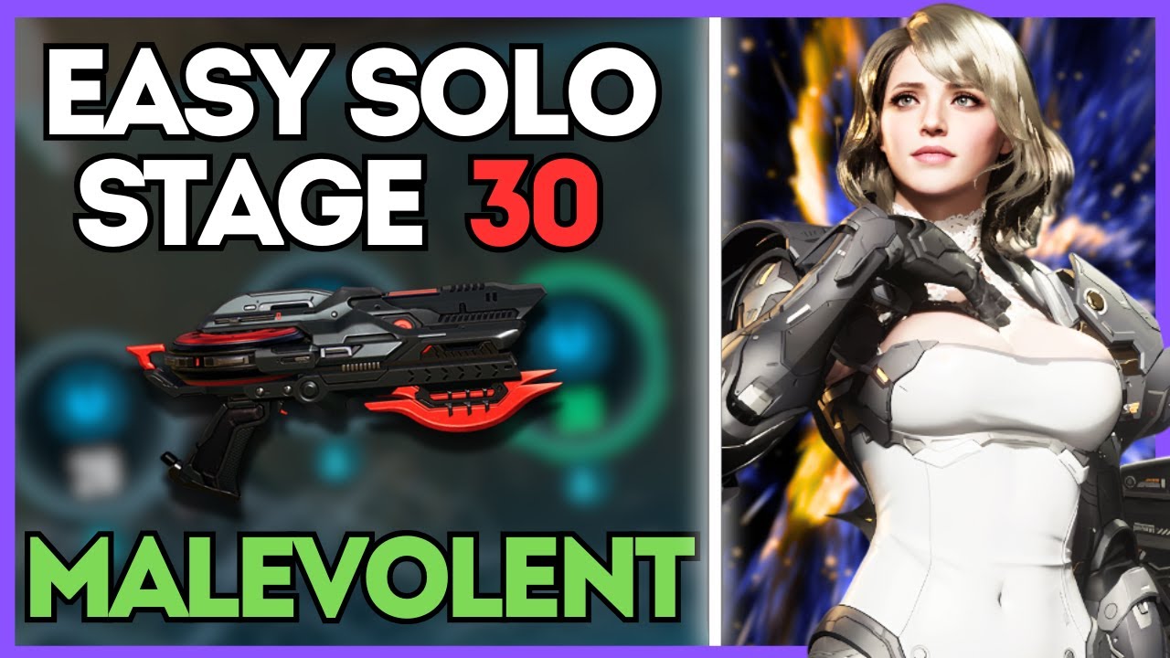 EASY SOLO STAGE 30 SERENA MALEVOLENT BUILD The First Descendant