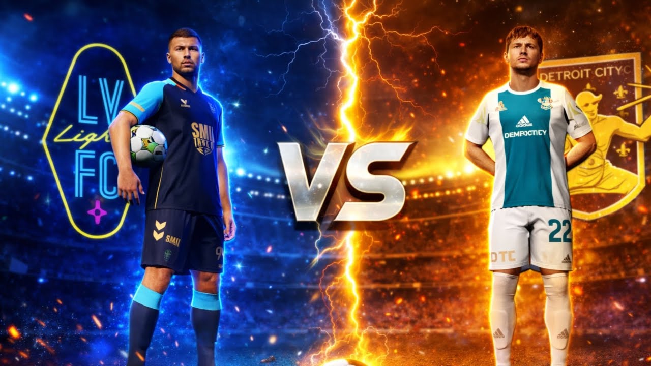 LV FC vs Detroit City ⚡ EPIC SHOWDOWN | Who Wins? 🏆🔥