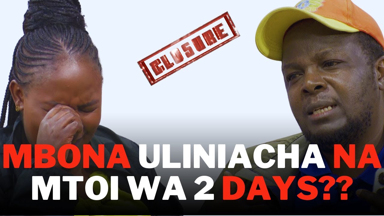 Baby Mama Cries Foul! Mbona Uliniacha na mtoi wa 2 days solo? #ebruclosure