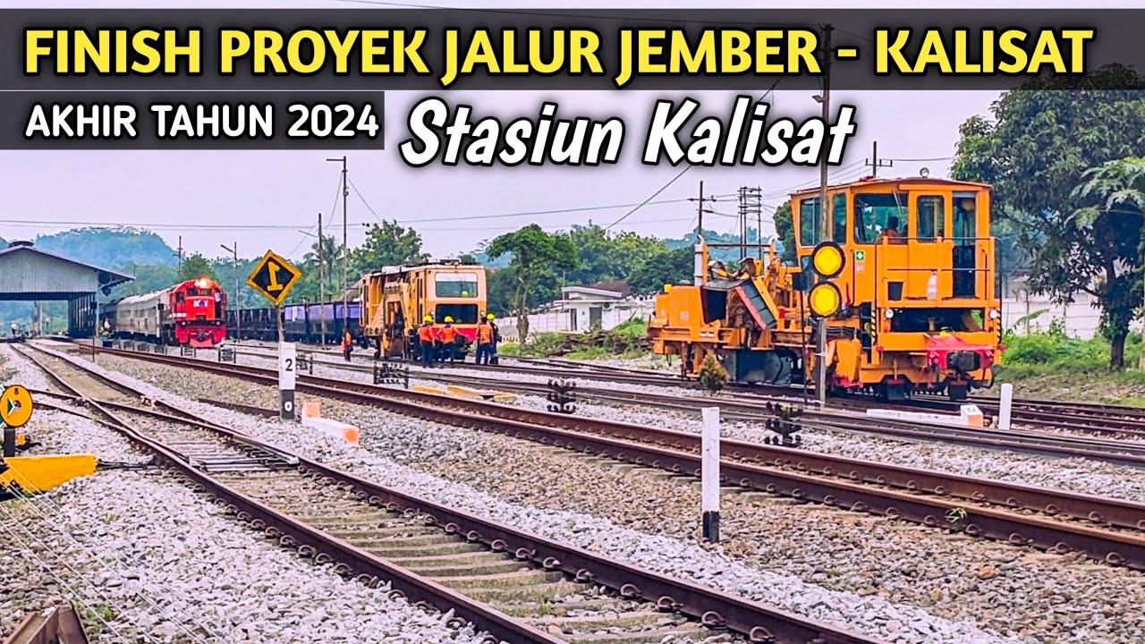 AKHIRNYA FINISH‼️  PROYEK JALUR JEMBER KALISAT