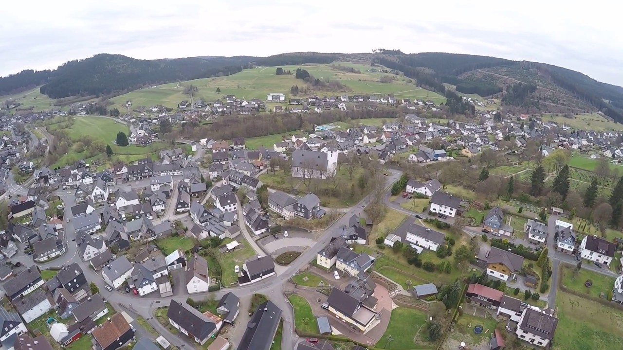 Feudingen - Hainberg (Wittgenstein) von oben