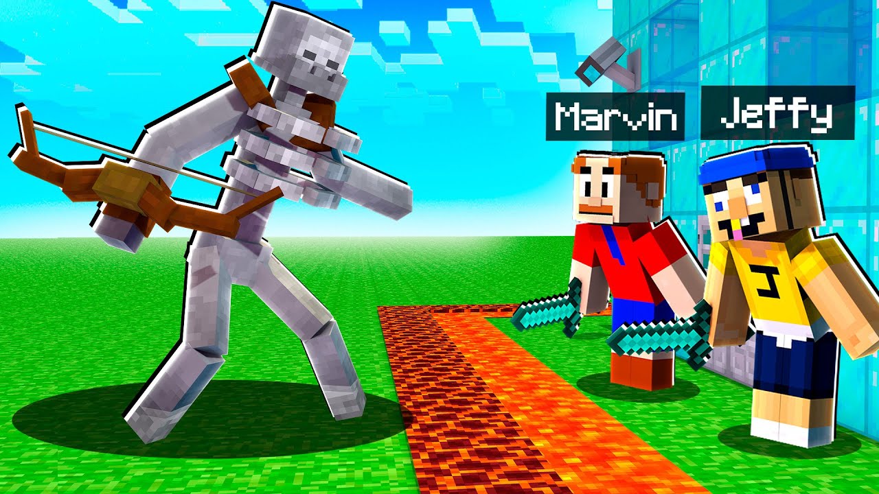 Mutant Skeleton VS The Most Secure Minecraft House!
