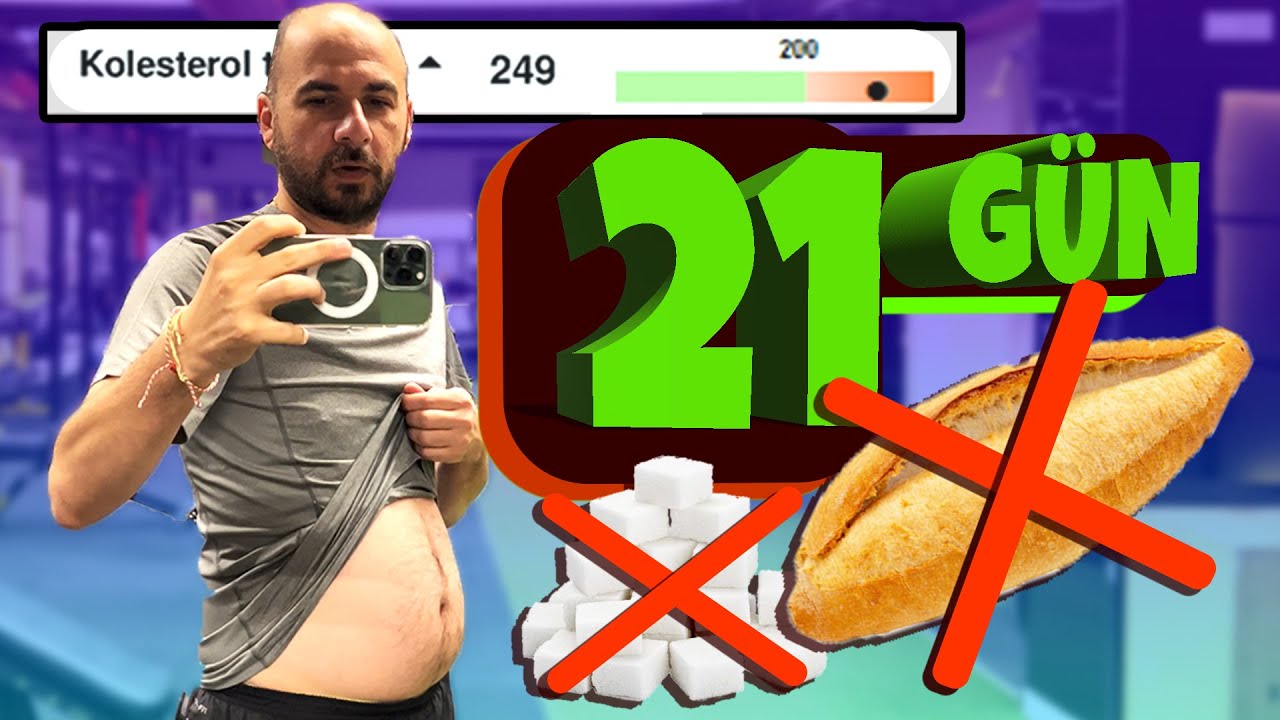 OHA yemek videoları sağlığımı nası etkiledi? EKMEK & ŞEKERSİZ 21 GÜN