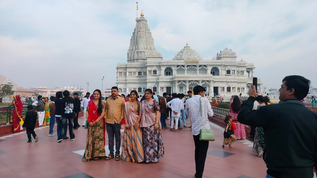 Prem mandir live. प्रेम मंदिर लाइव | Mathura vrindavan.