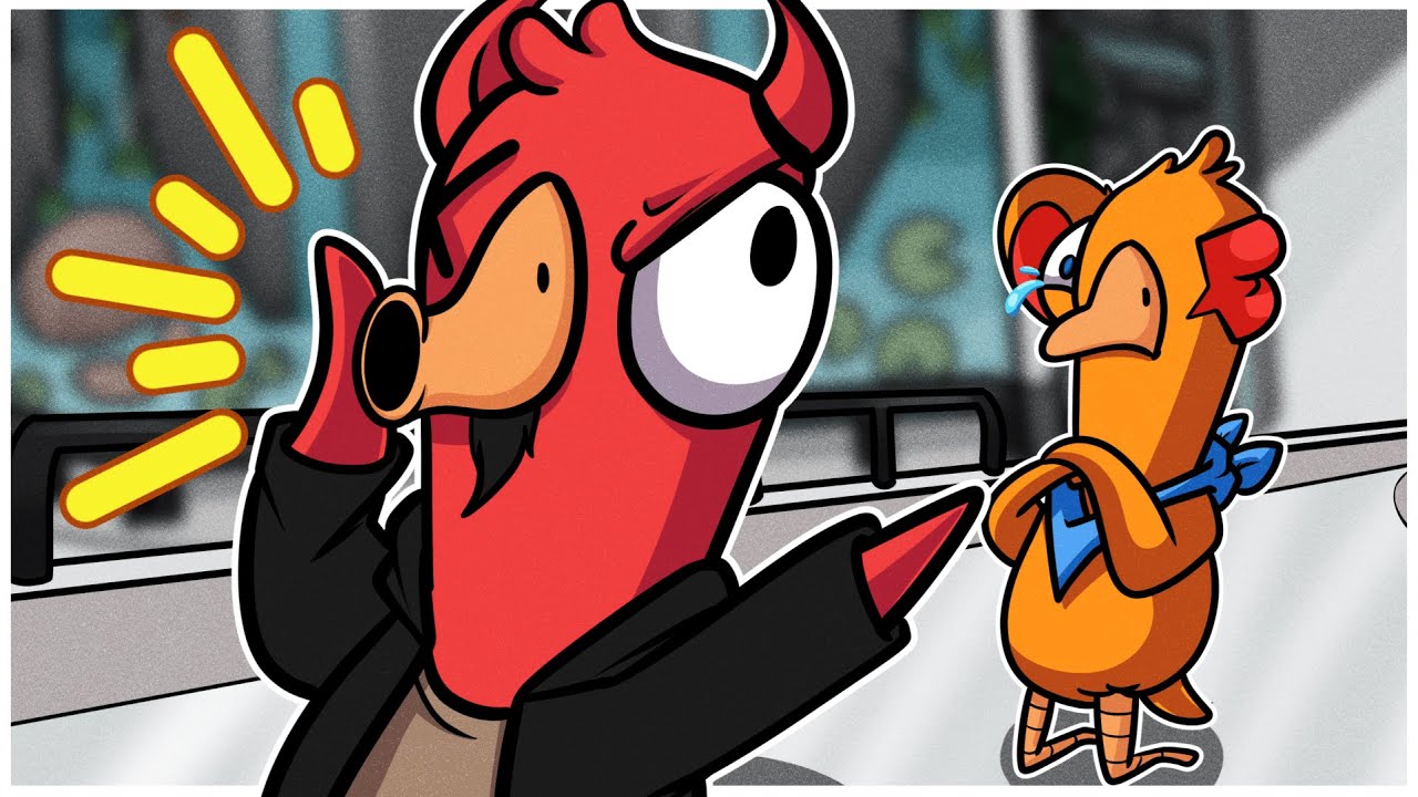 CARTOONZ BLAMES THE MOST INNCOENT GOOSE [GOSOE GOOSE DUCK] w/Friends