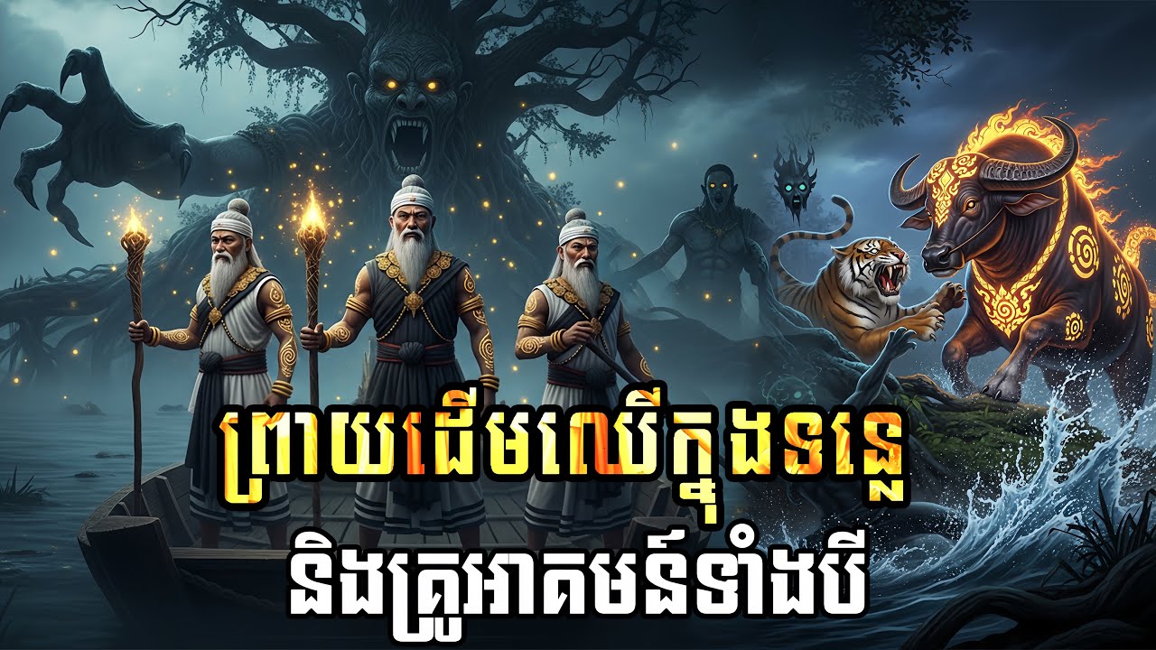ព្រាយដើមឈើក្នុងទន្លេនិងគ្រូអាគមន៍ទាំងបី(Peng Rath)ភាគទី៣៦