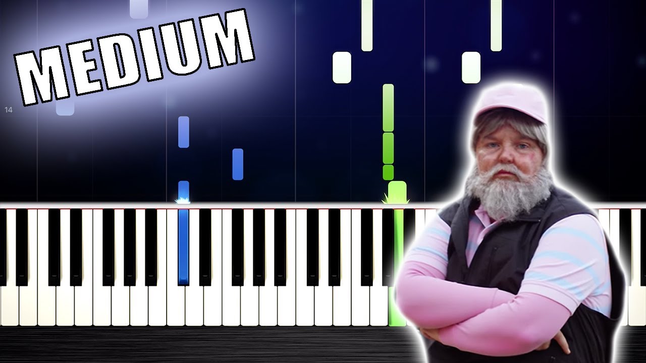 TONES AND I - DANCE MONKEY - Piano Tutorial (MEDIUM) by PlutaX