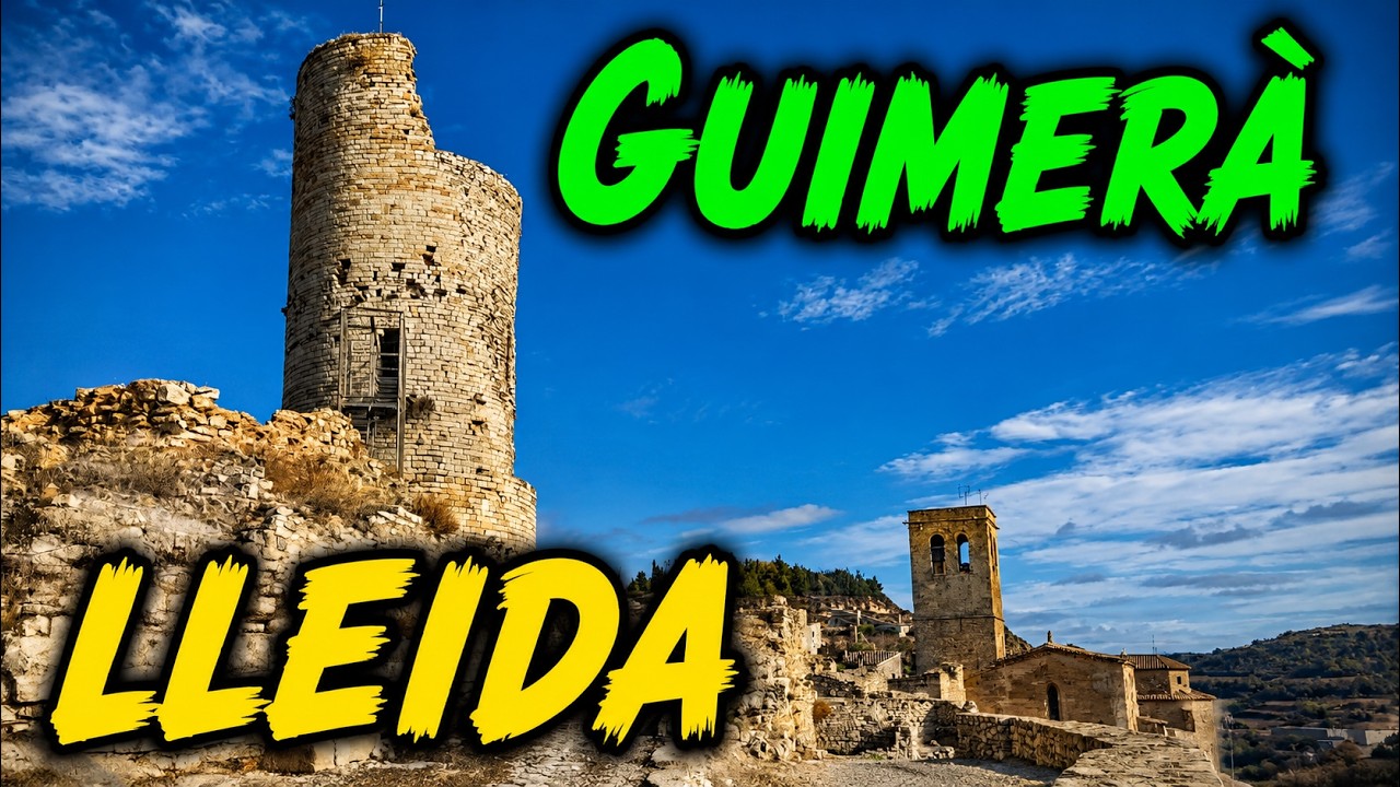GUIMERÀ el PUEBLO MEDIEVAL que has de ver SÍ o SÍ 😲 | Rutas por Lleida - Lérida | viajar | viajes
