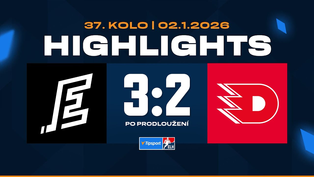 Highlights | HC Energie Karlovy Vary vs. HC Dynamo Pardubice 3:2p | 02.01.2026