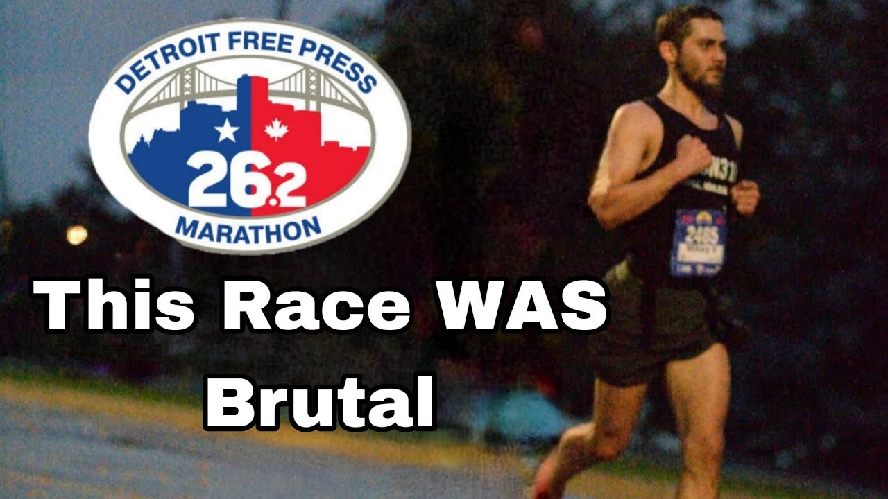 Detroit Free Press Marathon 2025: The Most Brutal Race I’ve Ever Run