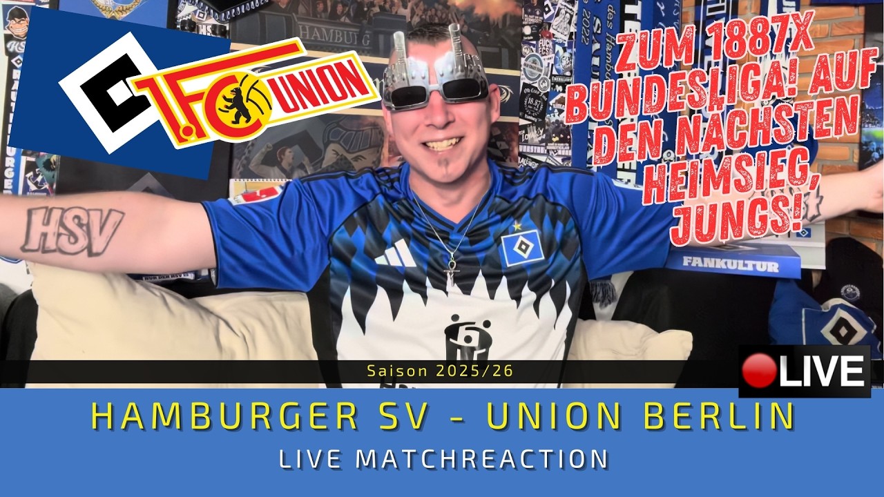 Teil 2 - OFFLINE: HSV - Union Berlin | Zum 1887 x Bundesliga! AUF DEN N&Auml;CHSTEN HEIMSIEG, JUNGS!