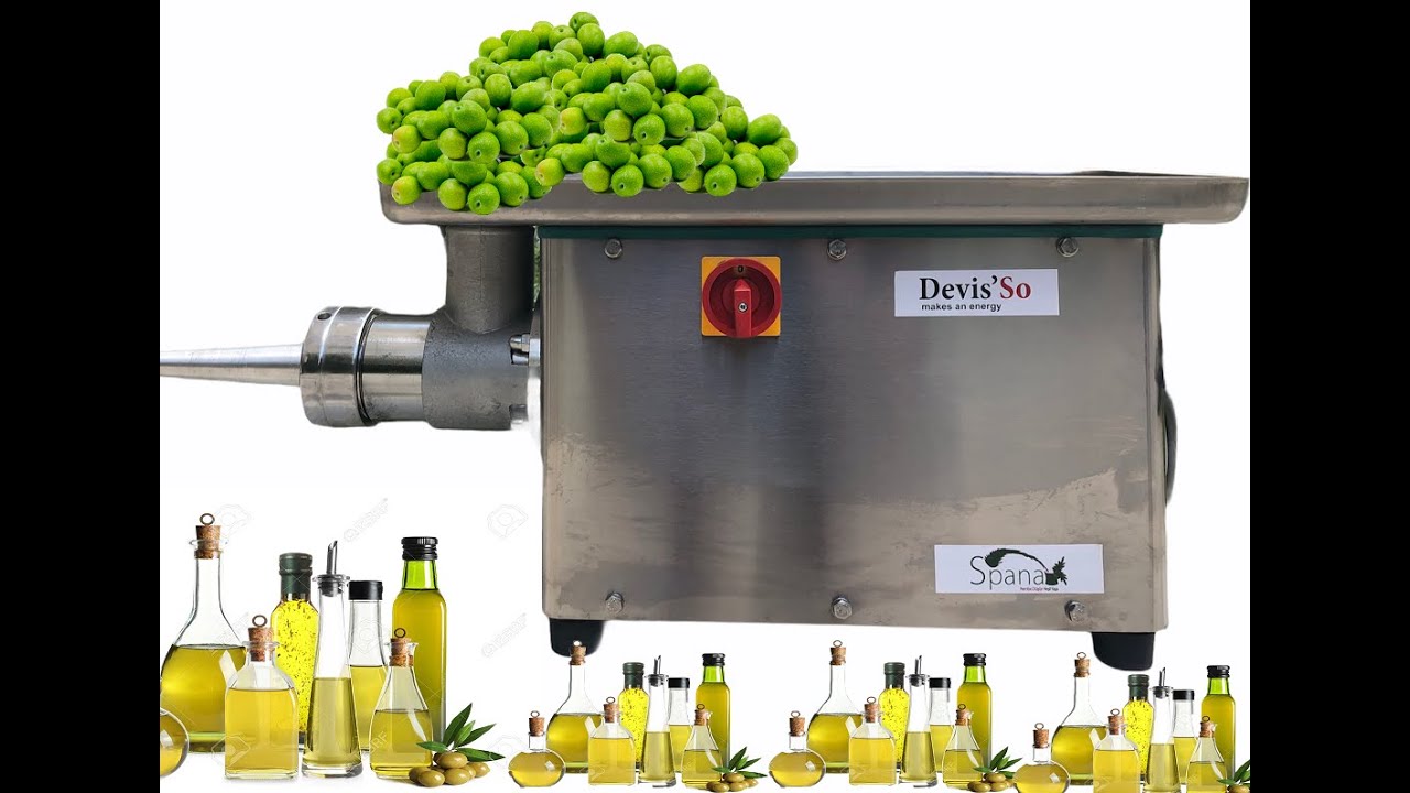 Devis'So Ev Tipi Zeytinyağı Makinaları ,Evde Zeytin Yağı Yapımı ,Soğuk  Sıkım Zeytinyağı Makinaları