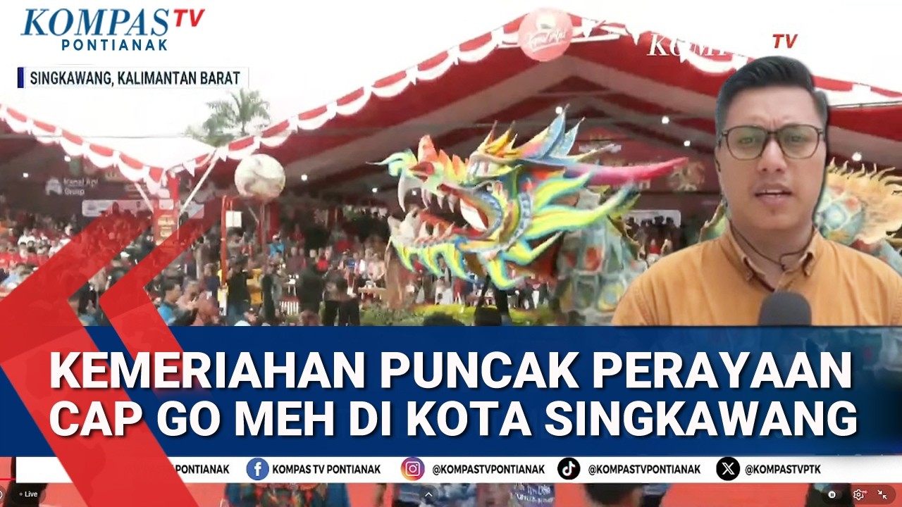 727 Tatung Ikut Meriahkan Puncak Festival Cap Go Meh di Kota Singkawang 2026