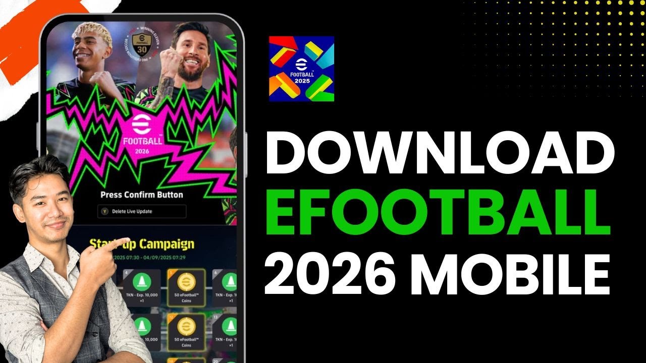 How to Download eFootball 2026 Mobile !