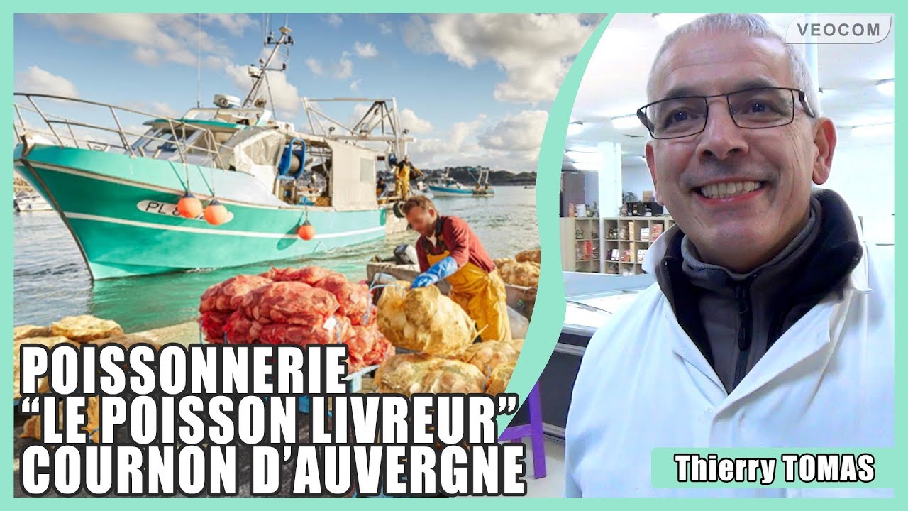 Poissonnerie Cournon d'Auvergne, Clermont-Ferrand : LE POISSON LIVREUR