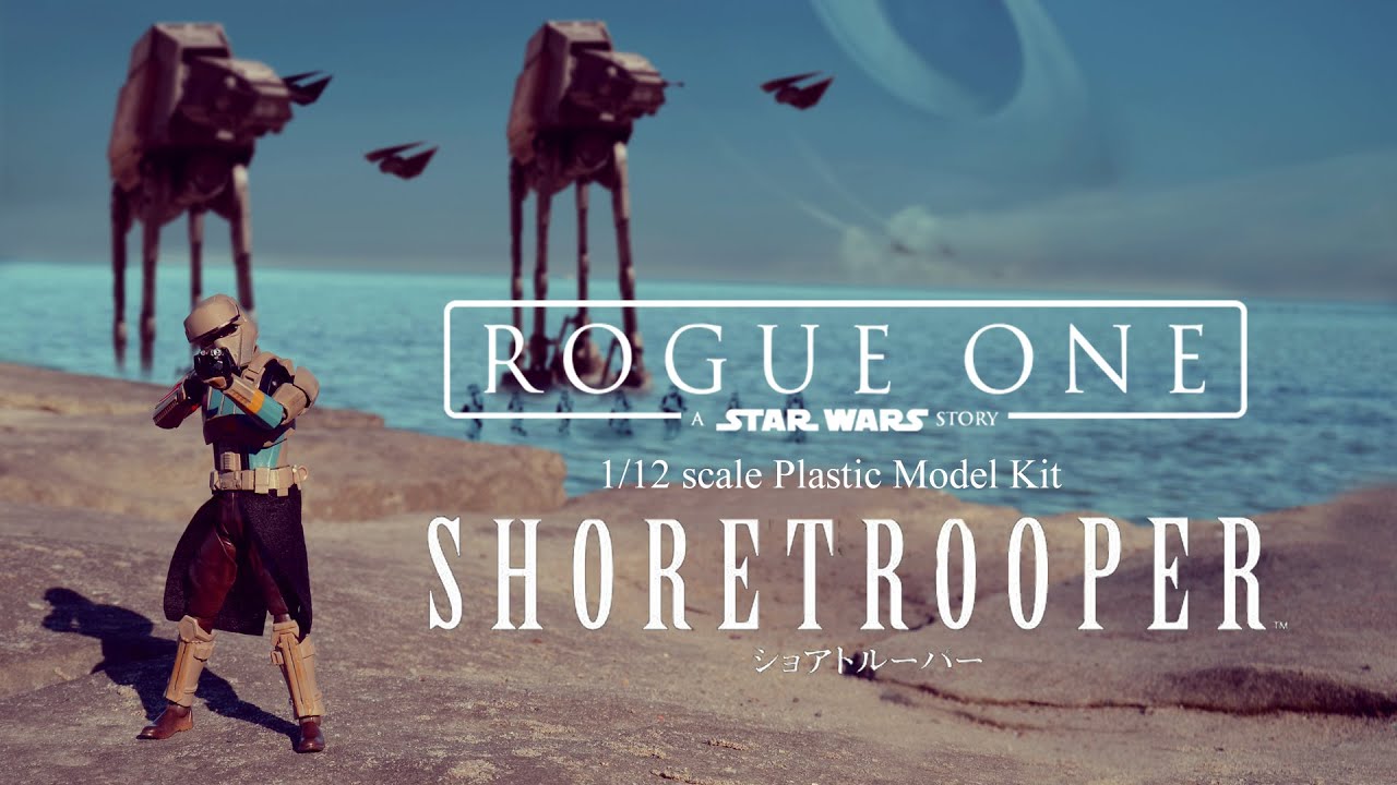 Star Wars Rogue One Shoretrooper 1/12 Scale Model Kit