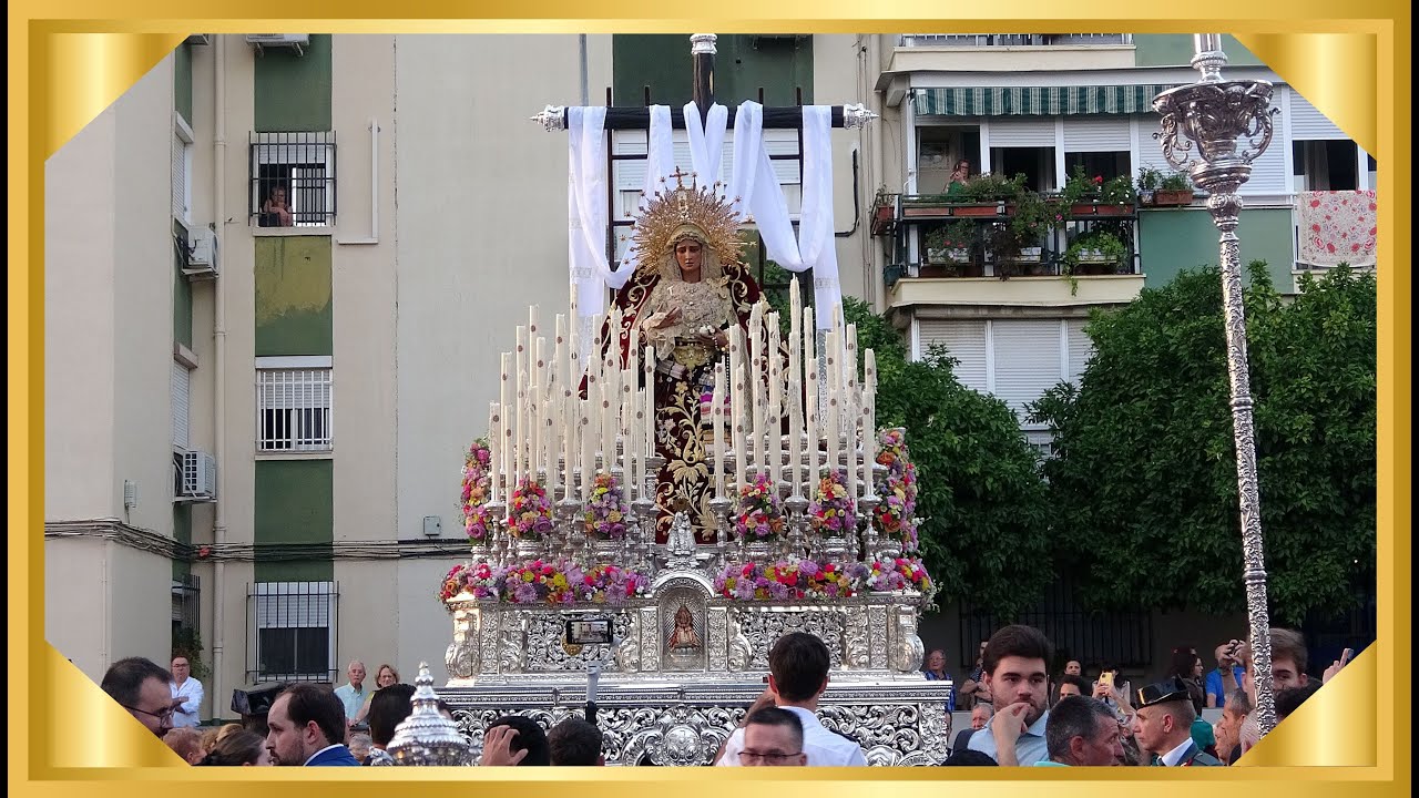 Procesión de la Virgen de los Desamparados del Parque Alcosa 25-5-2024