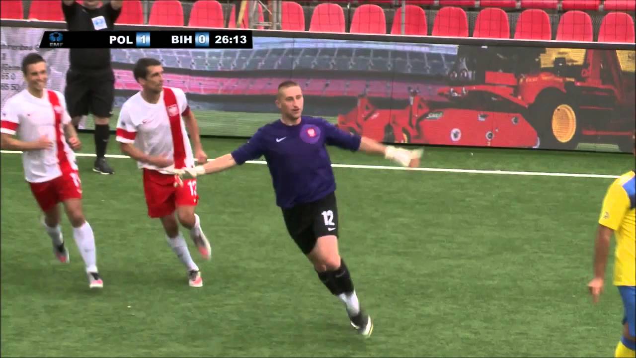 Polska - Bośnia i Hercegowina (Norbert Jendruczek 2:0)