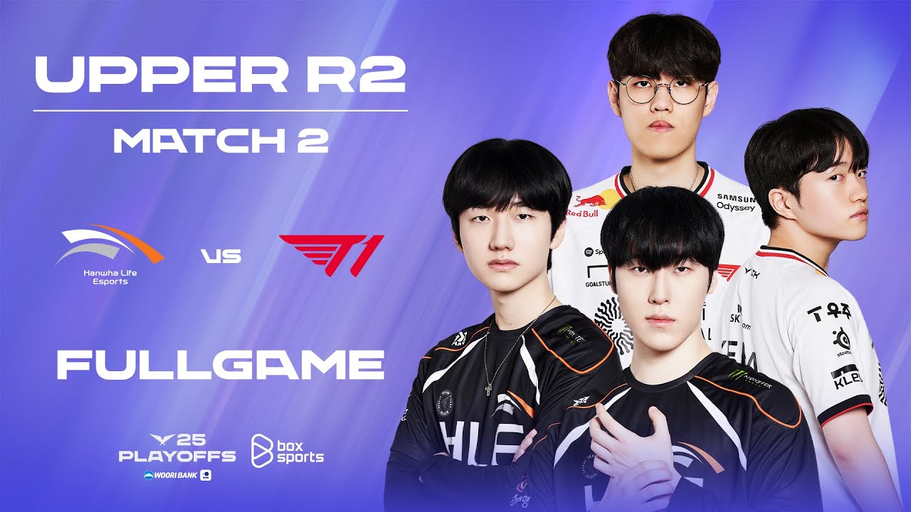 HLE vs T1 | Full Game 1, 2, 3 | ROUND 2 MATCH 2 | 2025 LCK PLAYOFFS