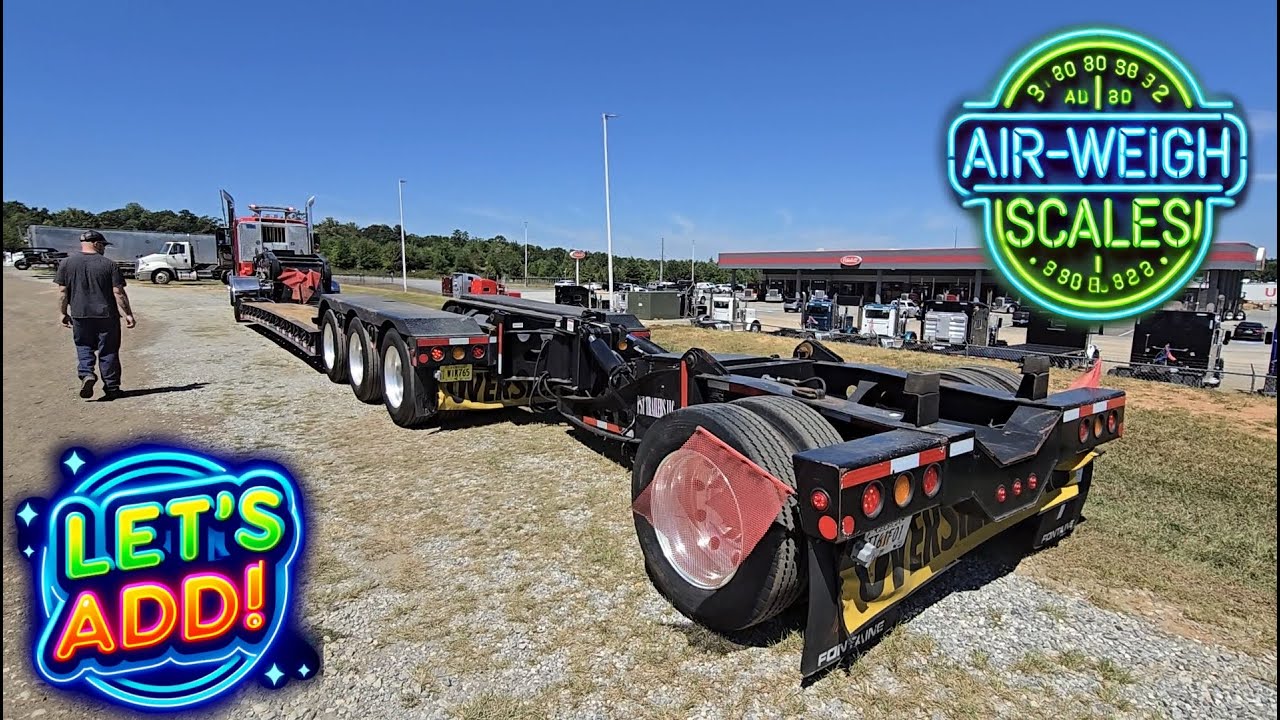 Let's add Air Weigh scales to a heavy haul setup!