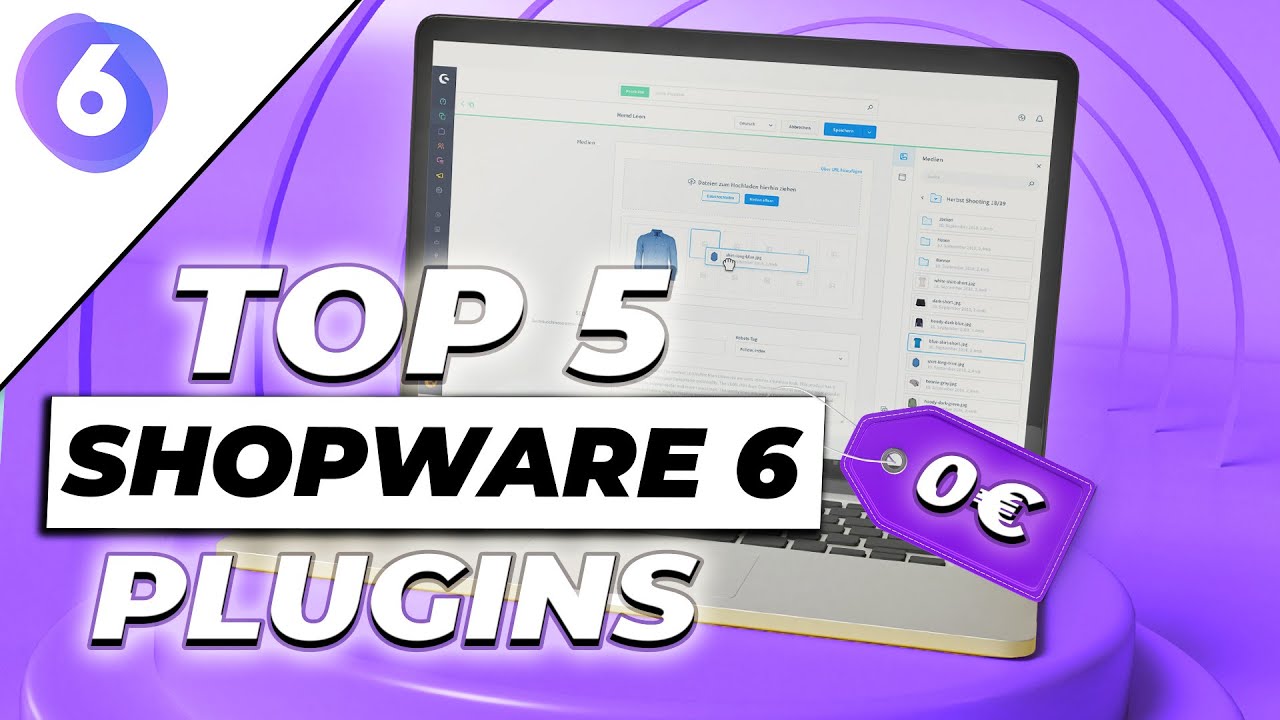 Die 5 besten KOSTENLOSEN Shopware 6 Plugins - Unsere TOP 5 im Überblick