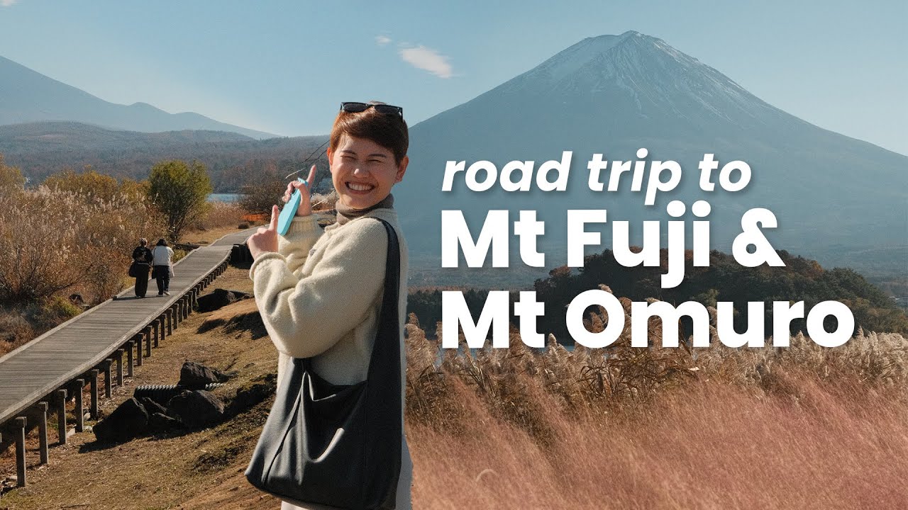 Day trip to Mt. Fuji and surrounding lakes! | Izu Peninsula | Japan Travel Vlog NOV 2025