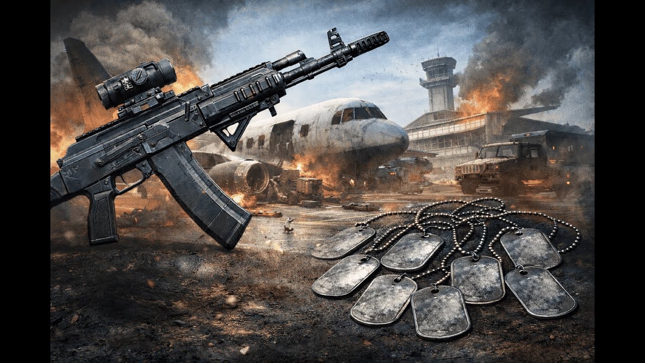 No One Made It Out… AK-12 | 8 Kills at Airport – Arena Breakout Infinite