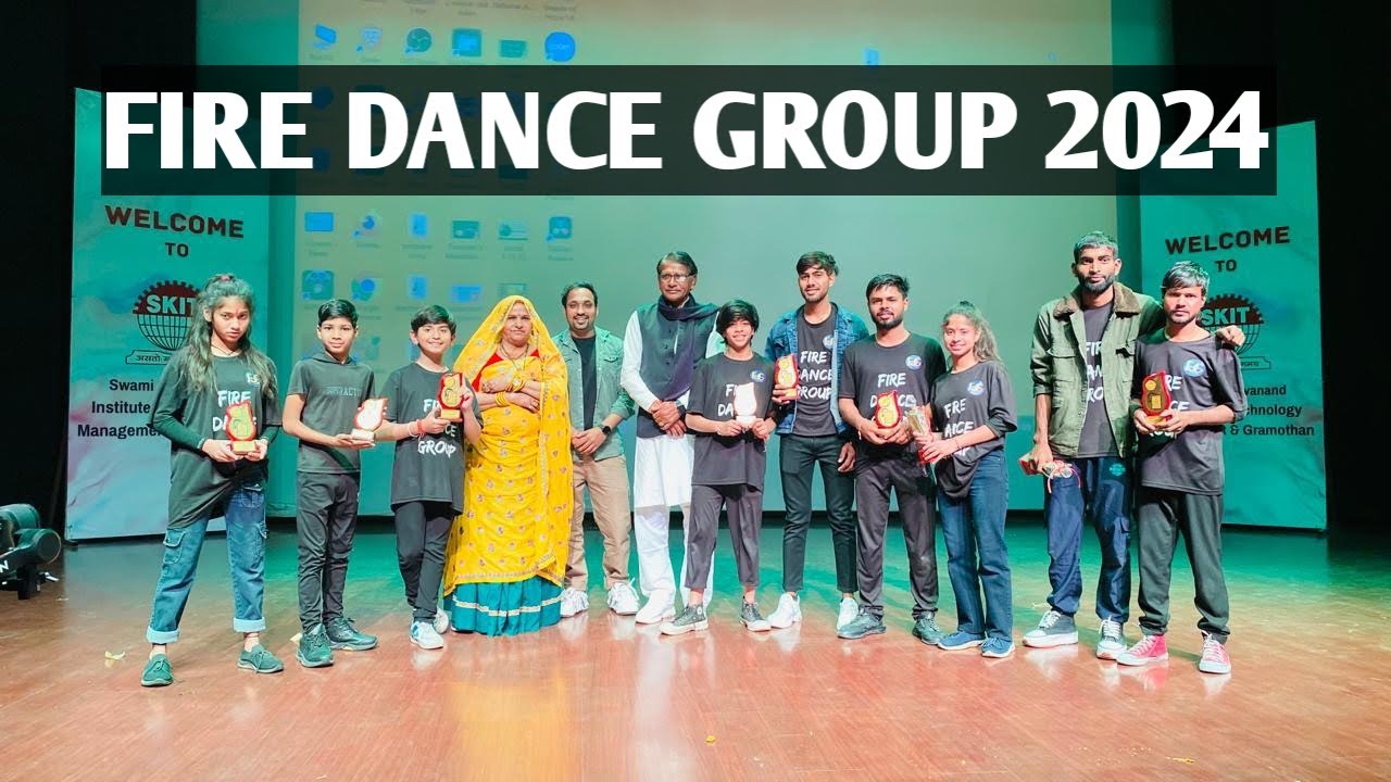 Group Dance Performance 2024 || Lemon Tree School Function || Fire Dance Group