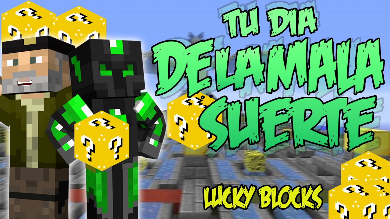 TU DIA DE LA MALA SUERTE - Willyrex vs sTaXx - Carrera épica Lucky Block's - MINECRAFT
