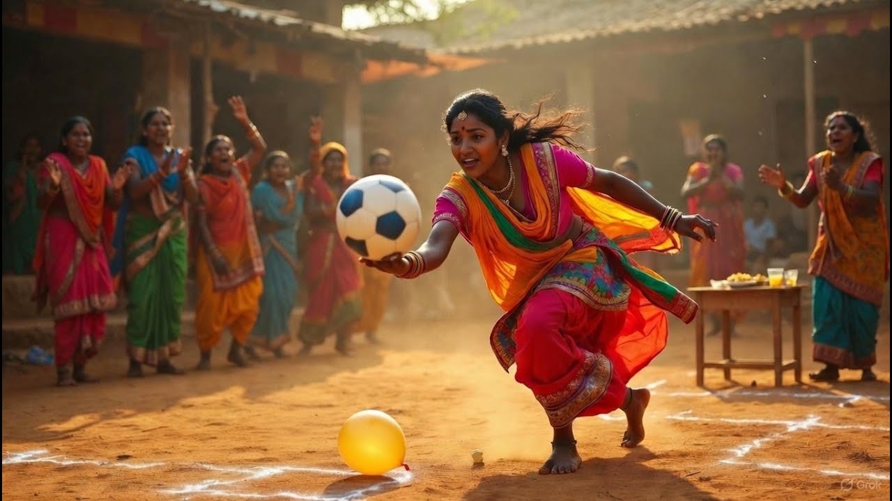 বল ছুঁড়ে বেলুন ফাটানোর মজার প্রতিযোগিতা!