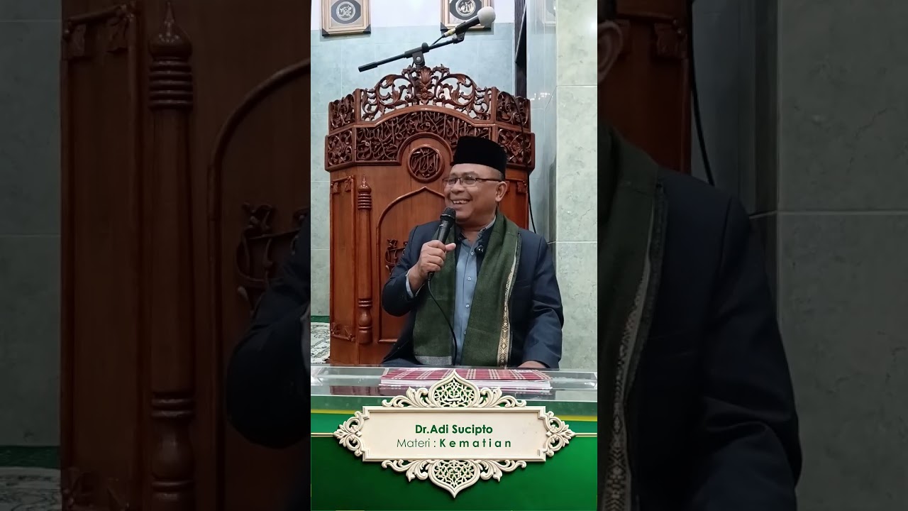 Kajian Ahad Subuh - 1 Februari 2026 - Dr.Adi Sucipto - Materi : Kematian