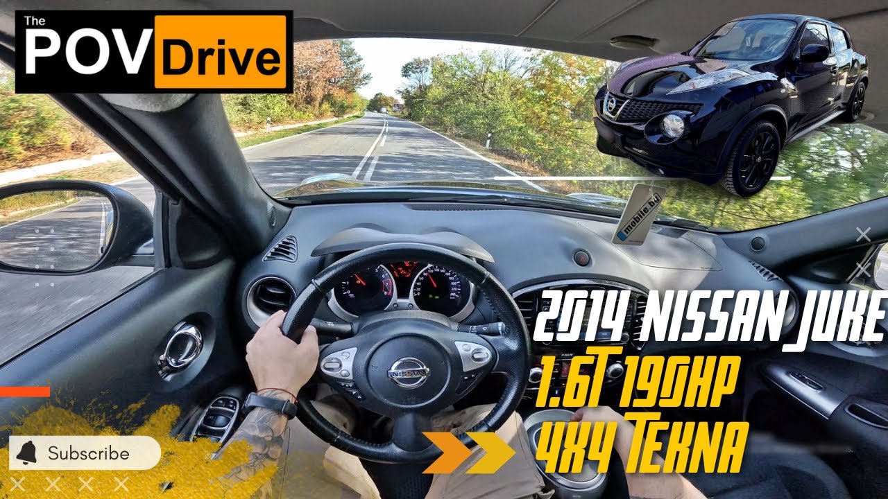 2014 Nissan Juke 1.6T 190hp Tekna | POV Test Drive