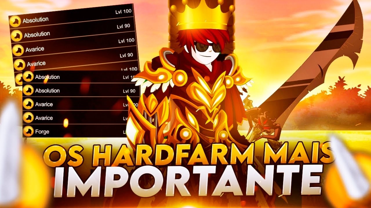 AQW - OS HARD FARMS MAIS IMPORTANTES PARA COMPLETAR!
