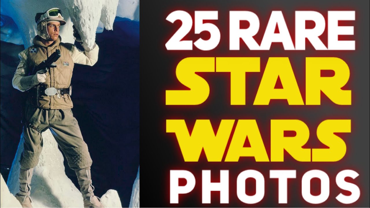 25 Rare STAR WARS Photos!