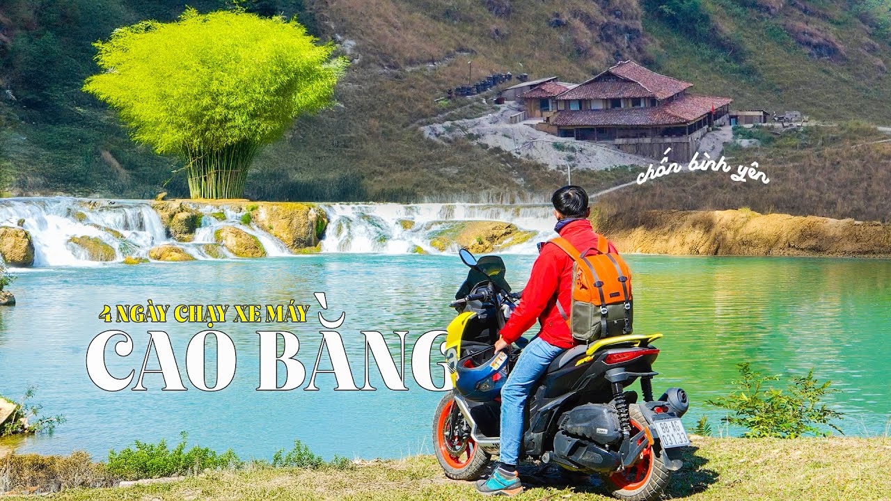 Du lịch Cao Bằng bằng xe máy: Trùng Khánh, Ngọc Côn, Đồi cỏ cháy đẹp mê mẫn